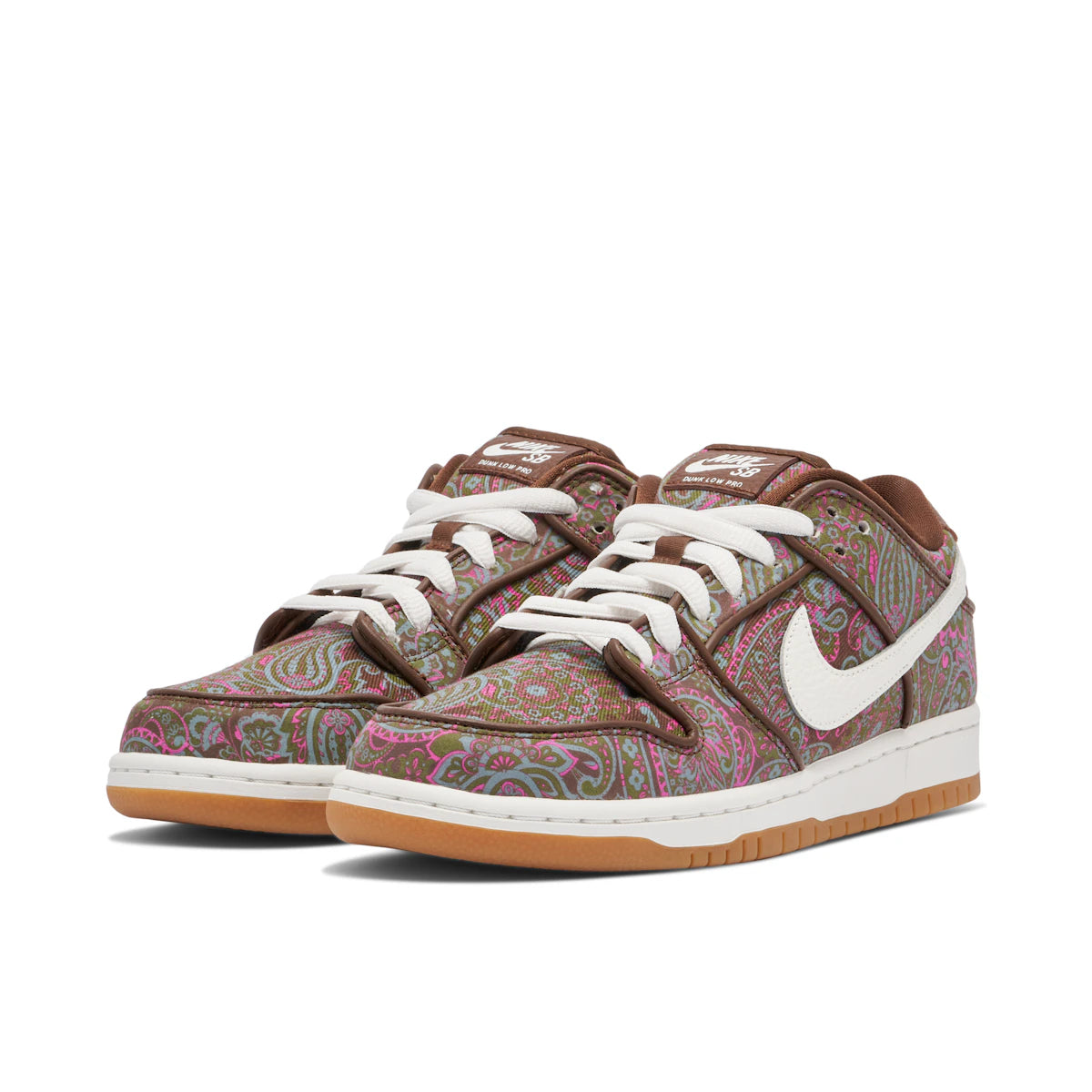Nike SB Dunk Low Pro Paisley Brown by Nike in Shoes. Available at KershKicks for £175.00. A must-have for fans of Nike looking to elevate their style with this Shoes.
