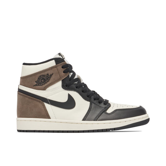 Jordan 1 Retro High Dark Mocha by Jordan's in Shoes. Available at KershKicks for £450.00. A must-have for fans of Jordan's looking to elevate their style with this Shoes.