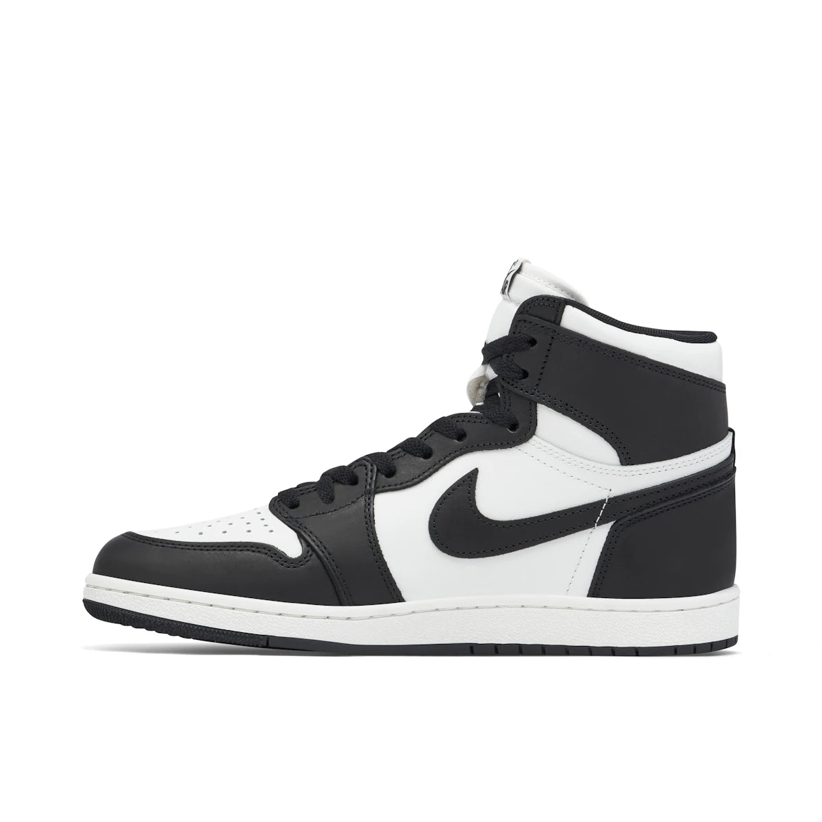 Jordan 1 Retro High 85 Black White (2023) by Jordan's in Shoes. Available at KershKicks for £250.00. A must-have for fans of Jordan's looking to elevate their style with this Shoes.