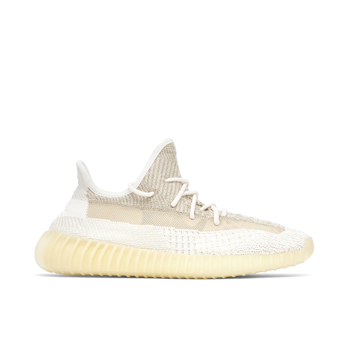 Adidas Yeezy Boost 350 V2 Natural by Yeezy in Shoes. Available at KershKicks for £265.00. A must-have for fans of Yeezy looking to elevate their style with this Shoes.