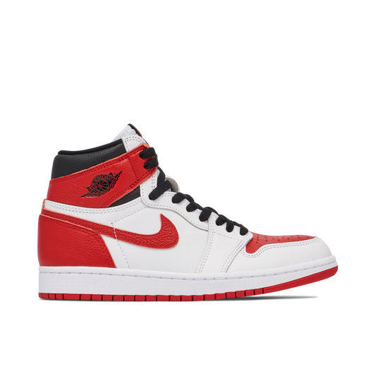 Jordan 1 Retro High OG Heritage by Jordan's in Shoes. Available at KershKicks for £155.00. A must-have for fans of Jordan's looking to elevate their style with this Shoes.