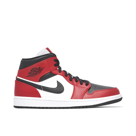 Jordan 1 Mid Chicago Toe by Jordan's in Shoes. Available at KershKicks for £155.00. A must-have for fans of Jordan's looking to elevate their style with this Shoes.