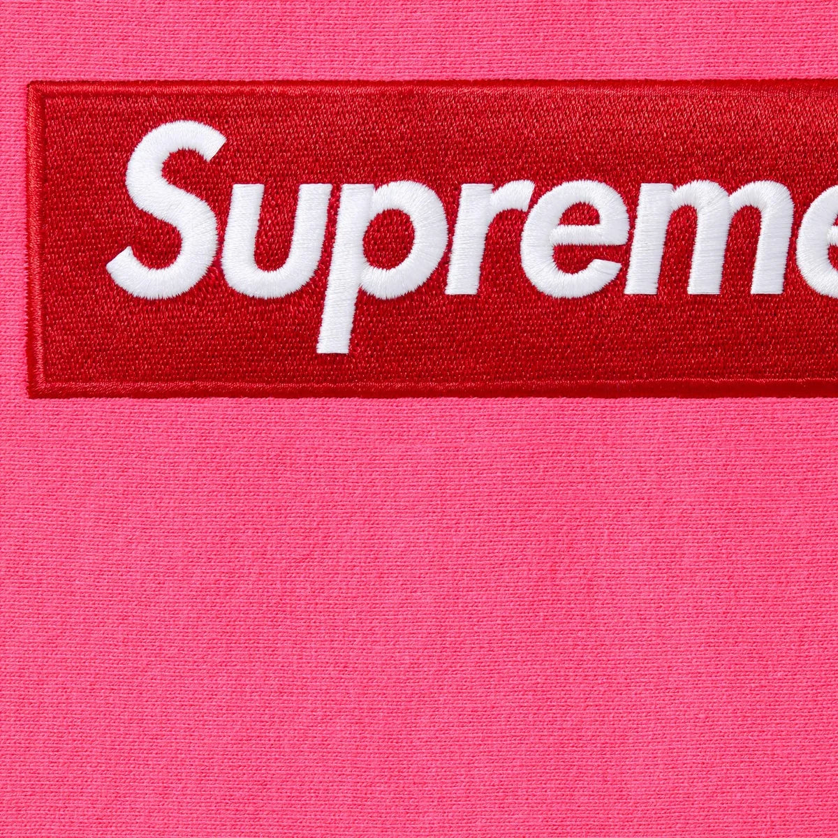 Supreme Box Logo Hooded Sweatshirt Magenta.