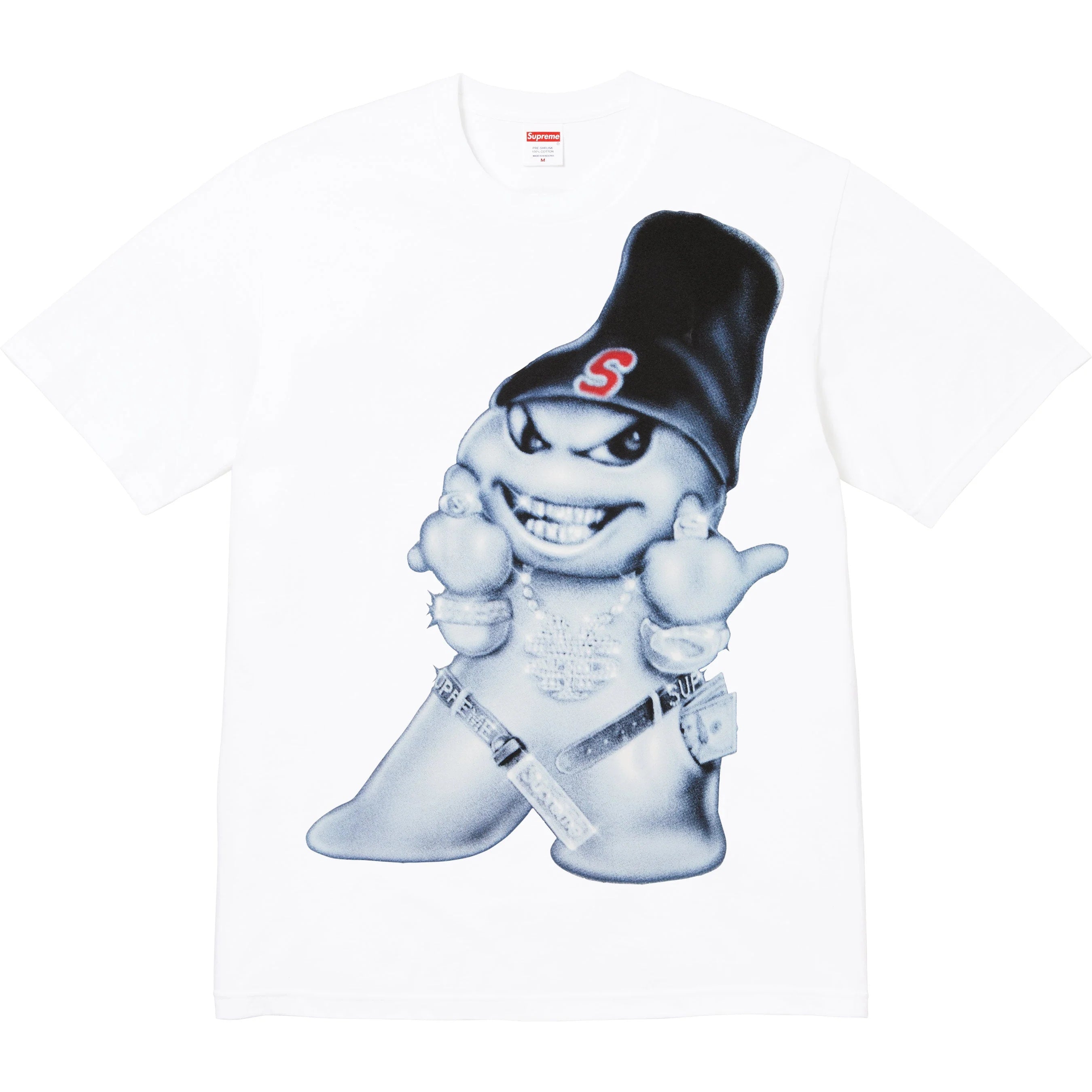 Supreme Snowman Tee White | Supreme | KershKicks