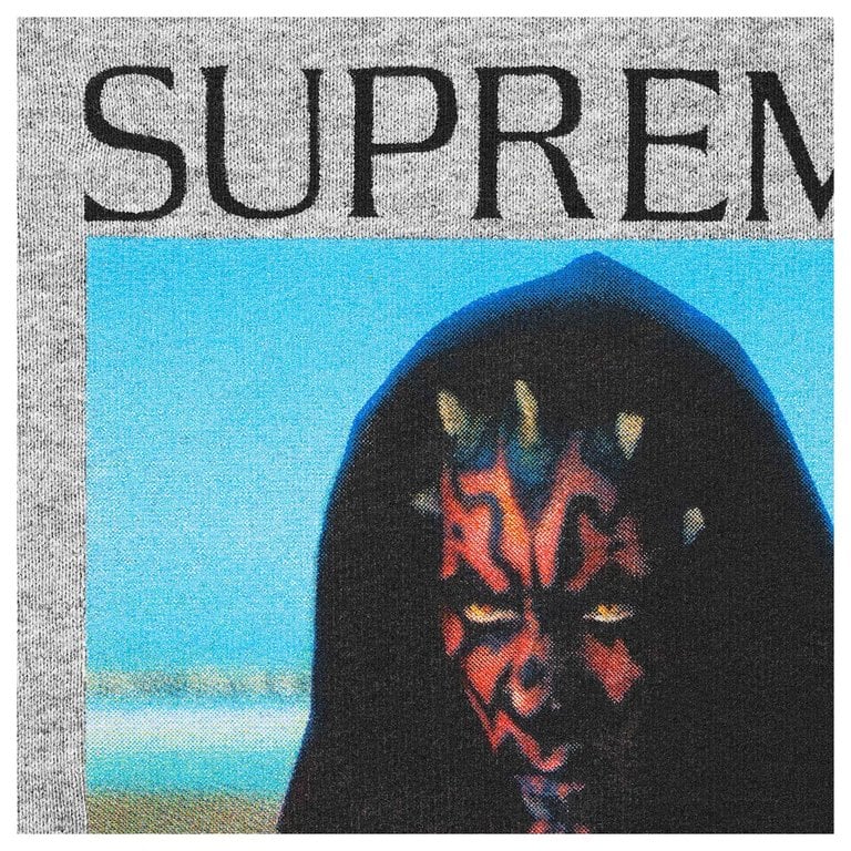 Supreme Sith Hooded Sweatshirt Grey
