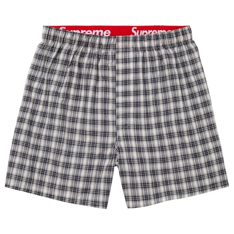 Supreme Hanes Plaid Boxers (4 Pack)