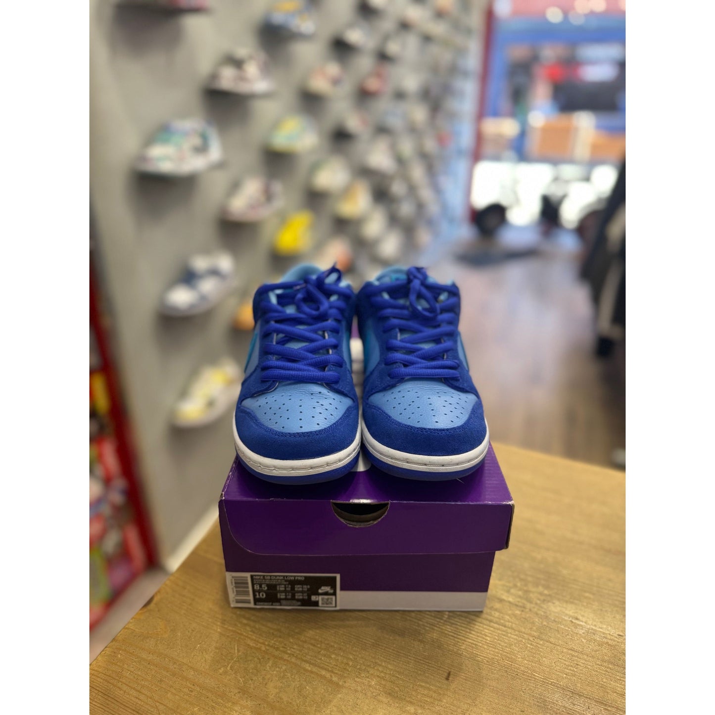 Nike SB Dunk Low Blue Raspberry UK 7.5