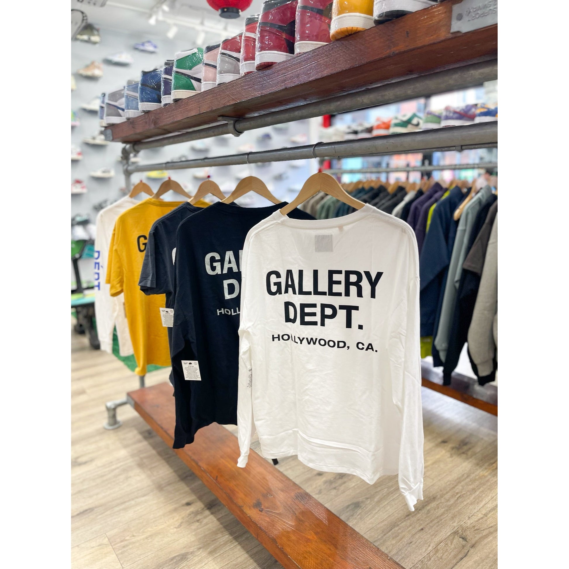 Gallery Dept. Souvenir L/S T-shirt White by GALLERY DEPT. from £250.00