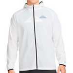 Nike Trail Aireez Lightweight Trail Running Jacket White Nike Trail Aireez Lightweight Trail Running Jacket White
