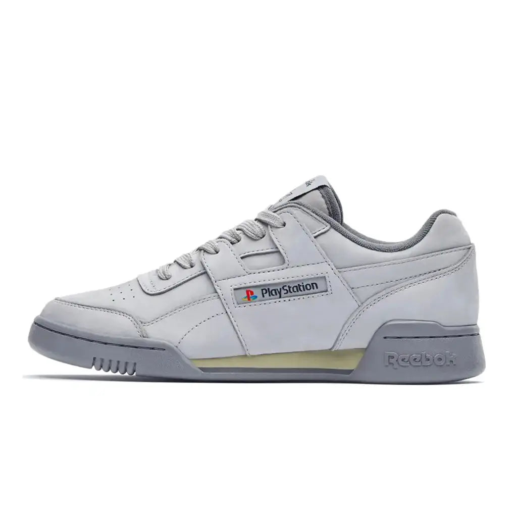 PlayStation x Reebok Workout Plus Light Grey | PLAYSTATION