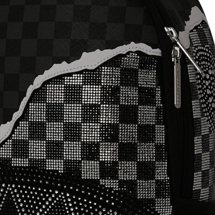 Sprayground Backpack - Silver Diamond Tear