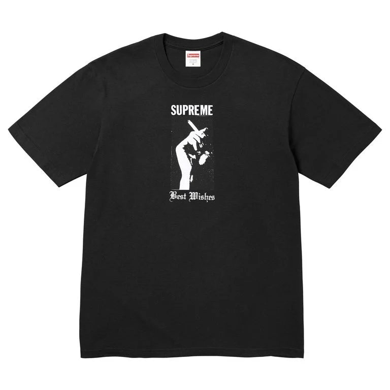 トップス Supreme Best Wishes Tee Black L Supreme Wish Tee Black | Supreme | KershKicks