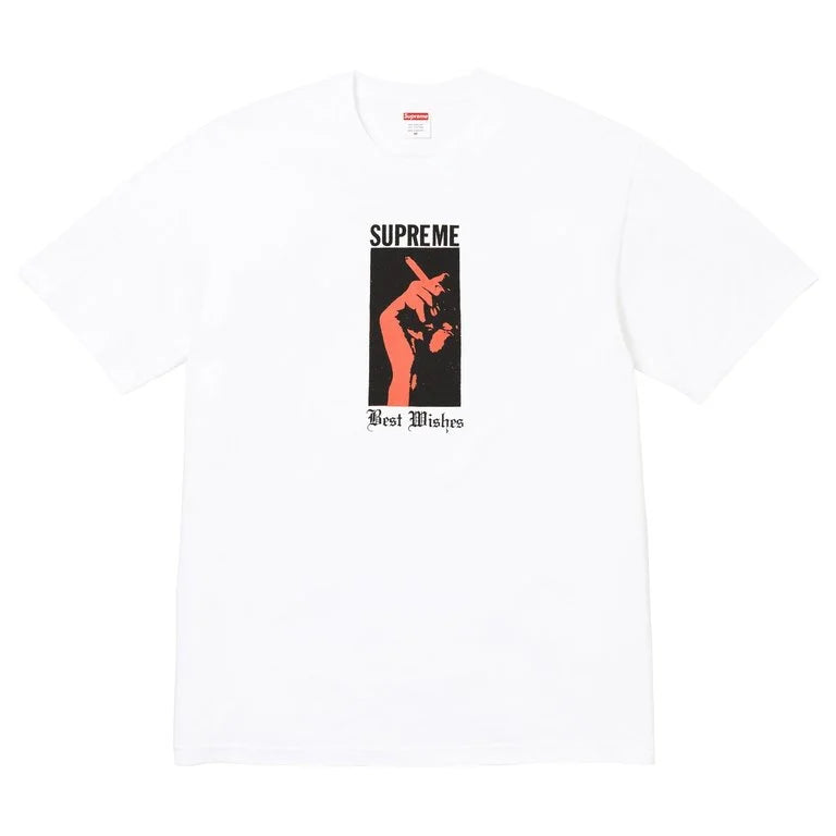 Supreme Wish Tee White | Supreme | KershKicks