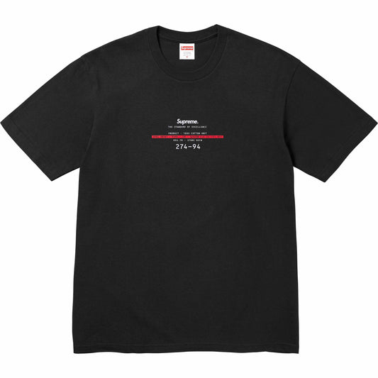 Supreme Standard Tee Black by Supreme from £75.00