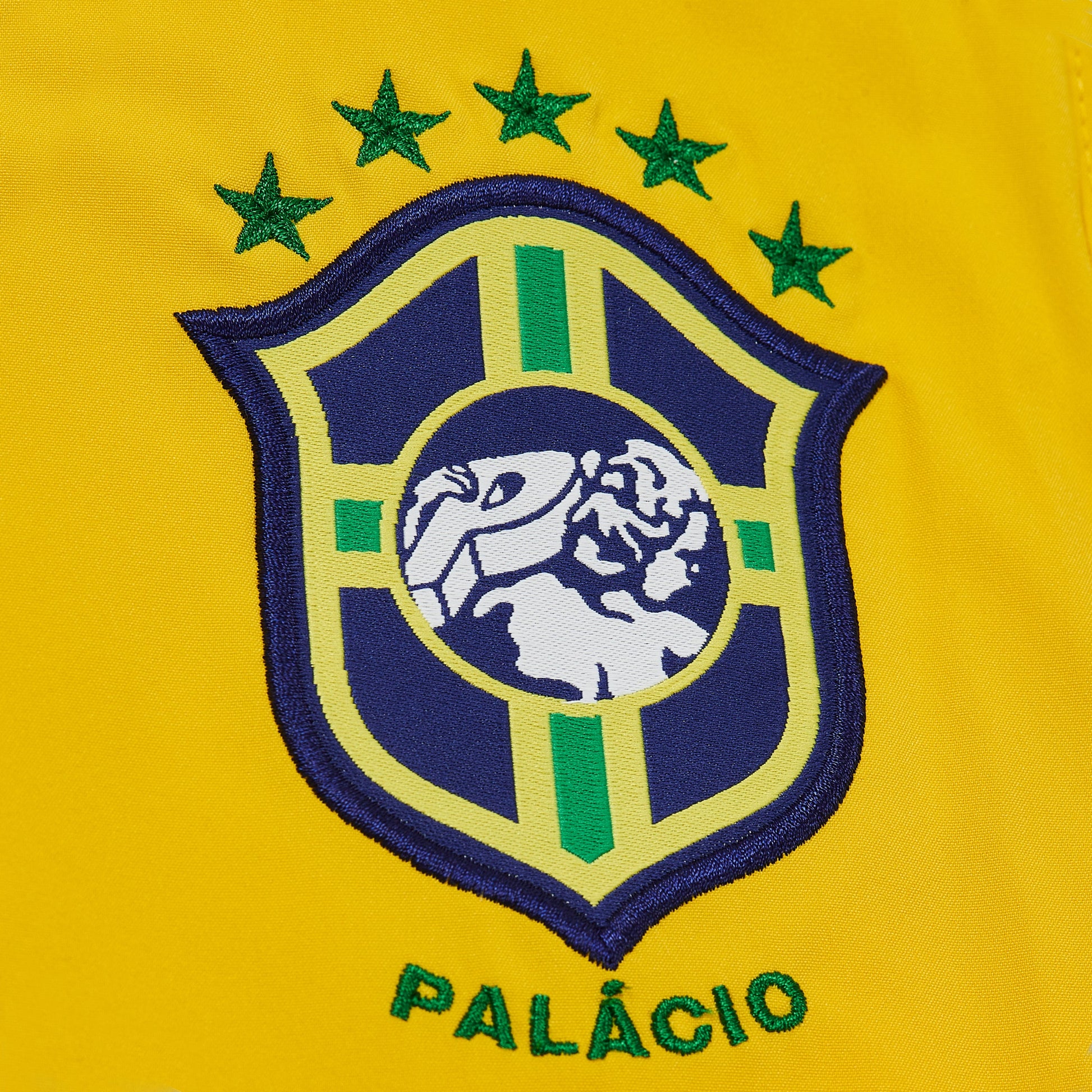 Palace Pro Team 02 Shell Jacket Yellow by Palace in Uncategorized. Available at KershKicks for £275.00. A must-have for fans of Palace looking to elevate their style with this Jacket.