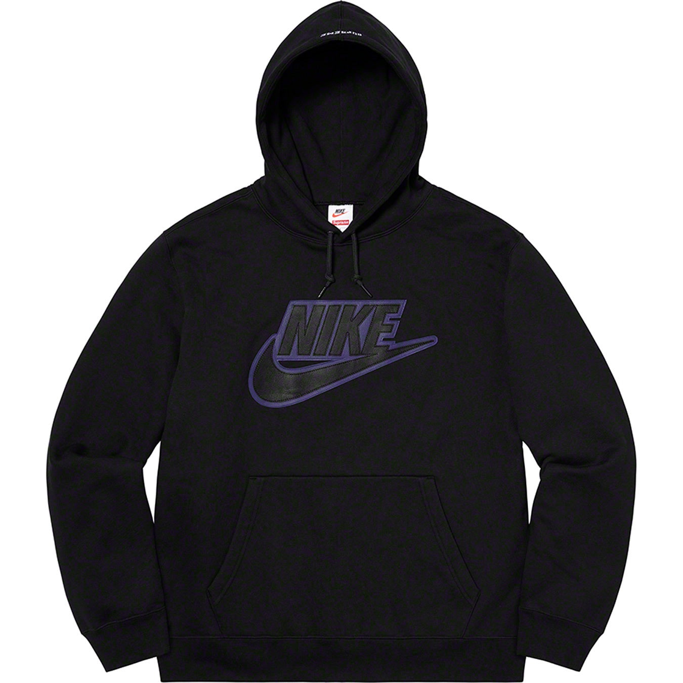 Streetwear Supreme Nike Collab 2019 Supreme Nike Leather Applique