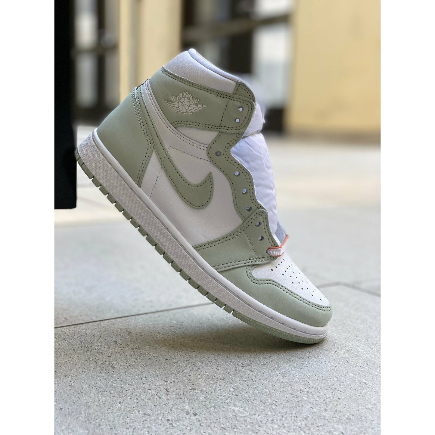 Jordan 1 High OG Seafoam by Jordan's in Shoes. Available at KershKicks for £300.00. A must-have for fans of Jordan's looking to elevate their style with this Shoes.