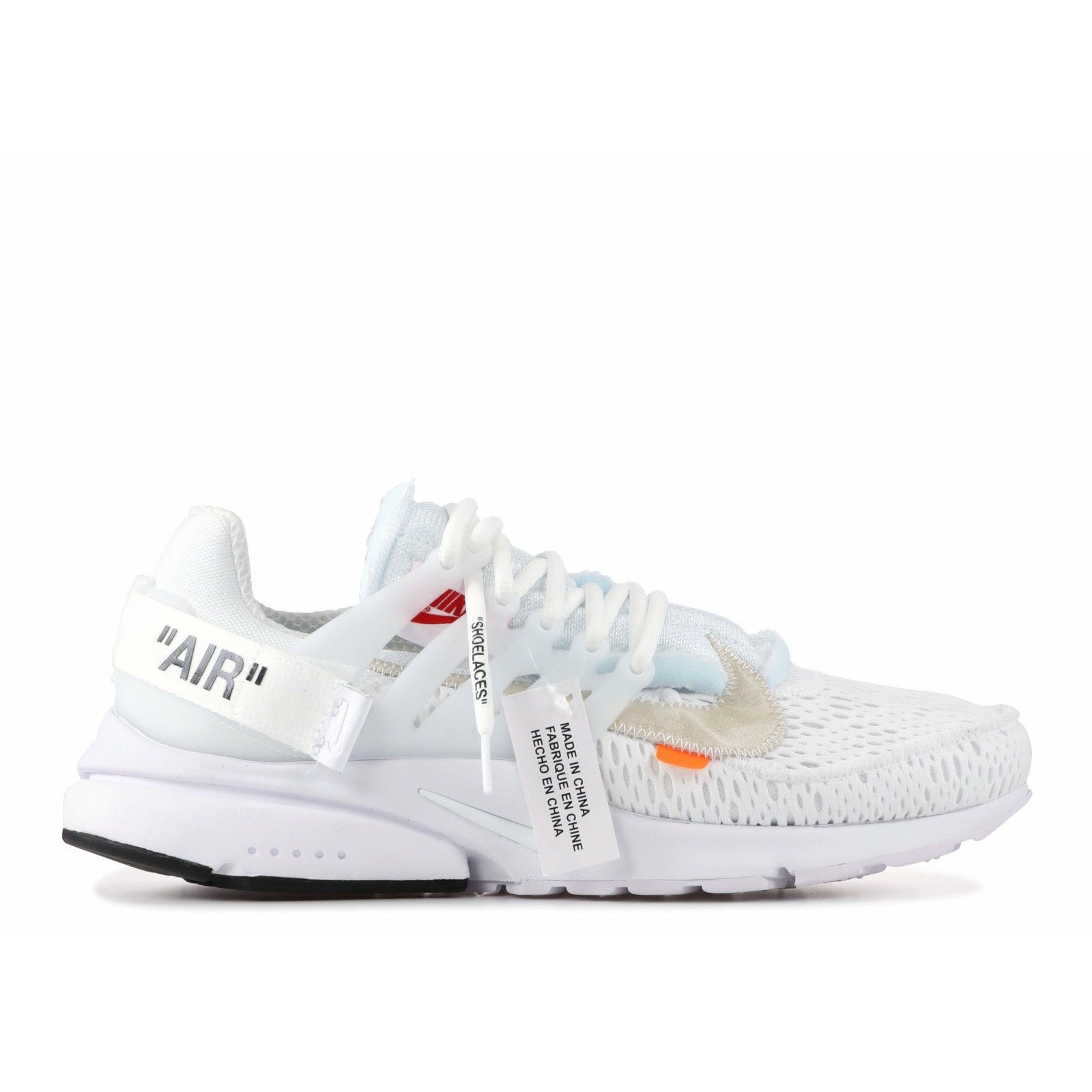 Nike Off White Air Presto White by Nike in Shoes. Available at KershKicks for £700.00. A must-have for fans of Nike looking to elevate their style with this Shoes.