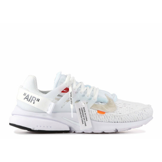 Nike Off White Air Presto White by Nike in Shoes. Available at KershKicks for £700.00. A must-have for fans of Nike looking to elevate their style with this Shoes.