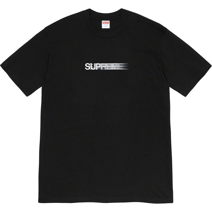 Supreme Motion Logo Tee (SS23) Black by Supreme from £85.00