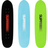 Supreme Motion Logo Cruiser Skateboard Deck Black/Blue/Lime Set