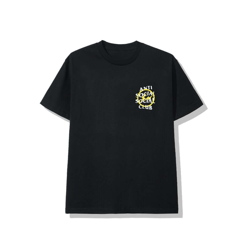 Anti Social Social Club x Fragment Tee - Yellow by Anti Social Social Club in . Available at KershKicks for £85.00. A must-have for fans of Anti Social Social Club looking to elevate their style with this T-Shirt.