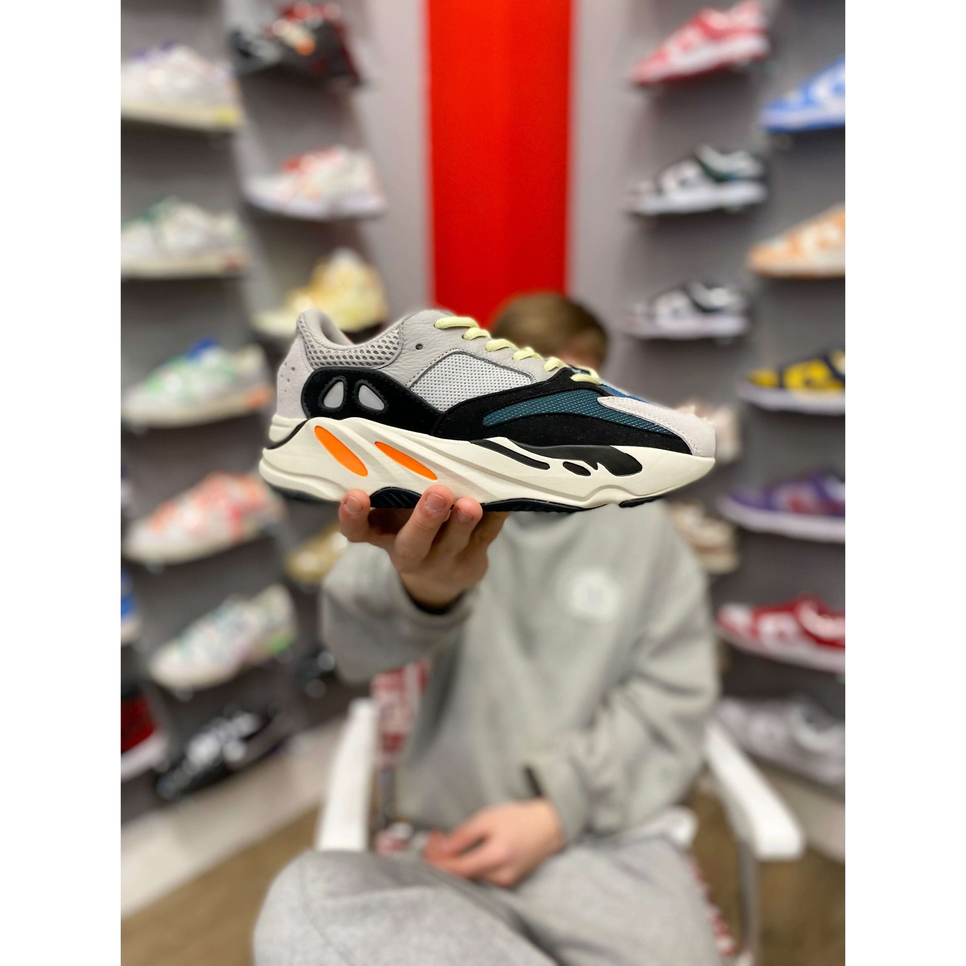 Adidas Yeezy Boost 700 Wave Runner by Yeezy in Shoes. Available at KershKicks for £450.00. A must-have for fans of Yeezy looking to elevate their style with this Shoes.