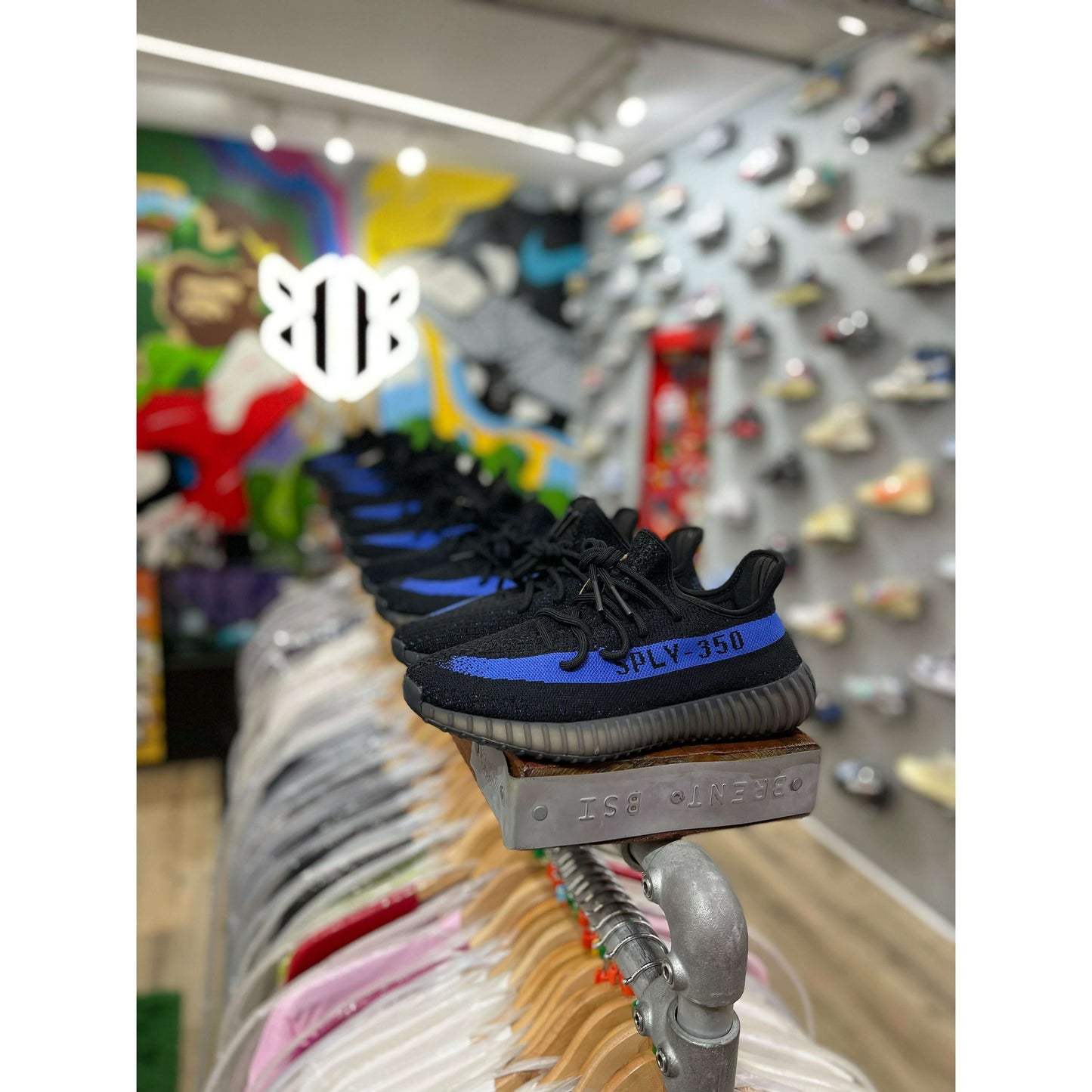 Adidas Yeezy Boost 350 V2 Dazzling Blue by Yeezy in Shoes. Available at KershKicks for £375.00. A must-have for fans of Yeezy looking to elevate their style with this Shoes.