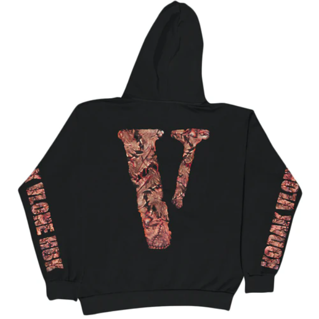 Kodak Black x Vlone Zombie Hoodie Black by Vlone in . Available at KershKicks for £250.00. A must-have for fans of Vlone looking to elevate their style with this Hoodie.