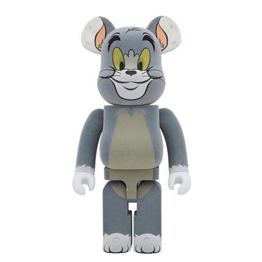 Bearbrick Tom and Jerry: Tom Flocky 1000% by Bearbrick in Clothing Accessories. Available at KershKicks for £550.00. A must-have for fans of Bearbrick looking to elevate their style with this Accessories.