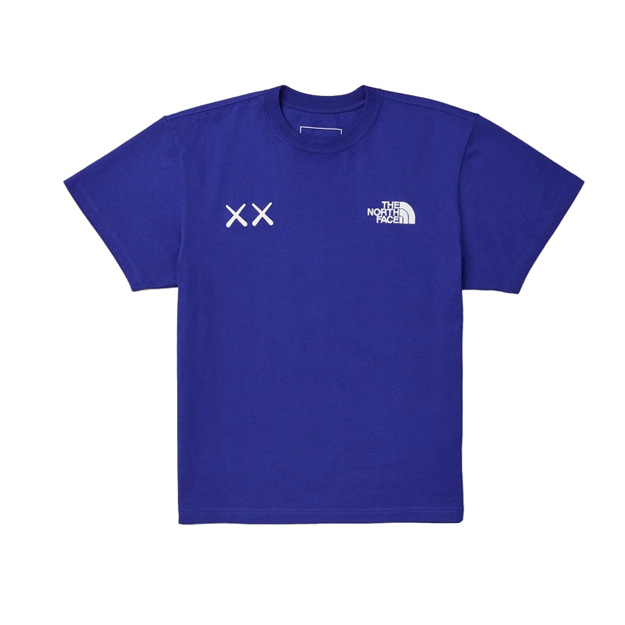 KAWS x The North Face Tee Bolt Blue | Kaws | KershKicks