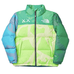 KAWS x The North Face Retro 1996 Nuptse Jacket Safety Green KAWS x The North Face Retro 1996 Nuptse Jacket Safety Green