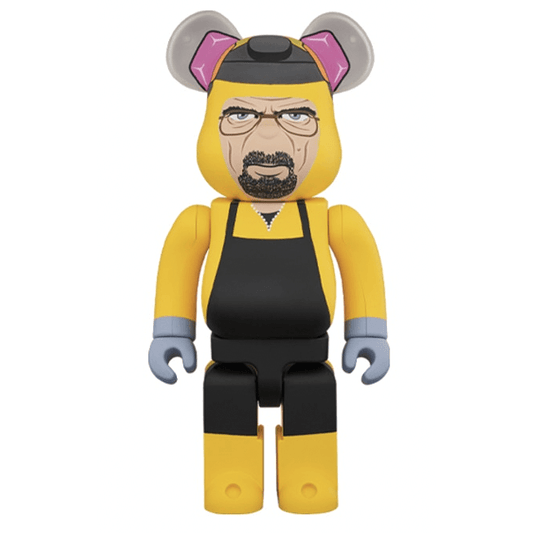 Bearbrick Breaking Bad Walter White (Chemical Protective Clothing Ver.) 1000% by Bearbrick in Clothing Accessories. Available at KershKicks for £550.00. A must-have for fans of Bearbrick looking to elevate their style with this Accessories.