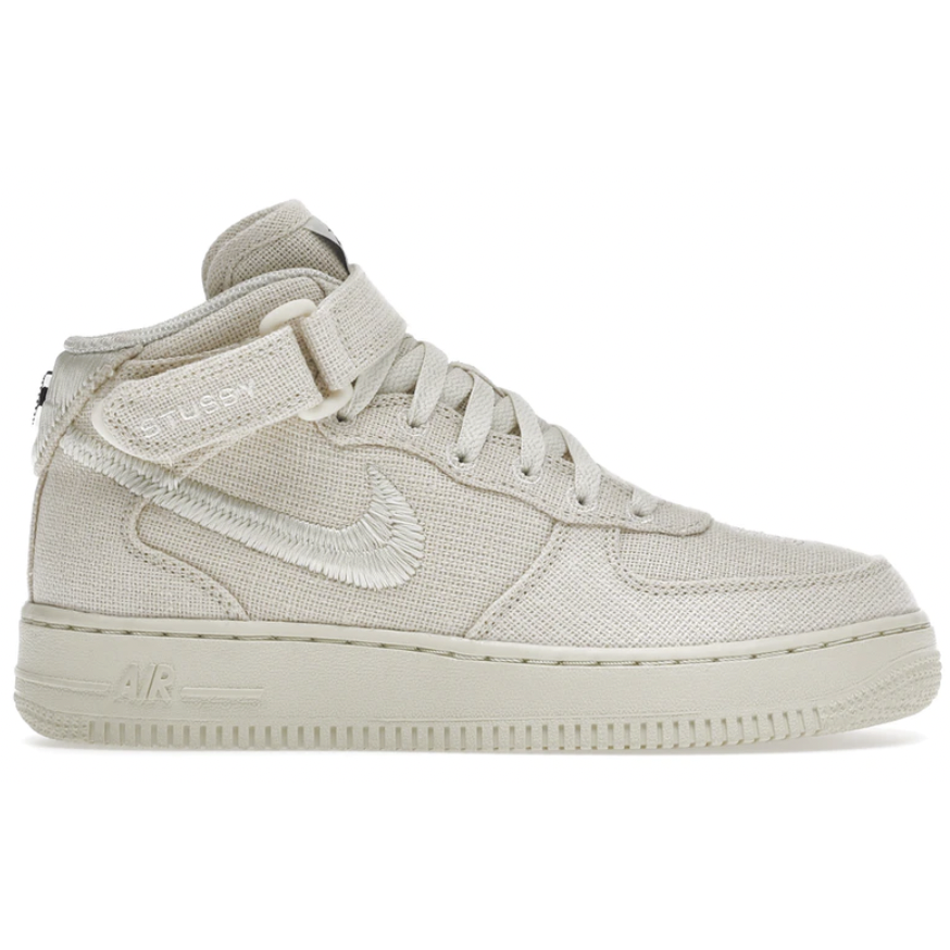 Nike Air Force 1 Mid Stussy Hemp by Nike in Shoes. Available at KershKicks for £200.00. A must-have for fans of Nike looking to elevate their style with this Shoes.