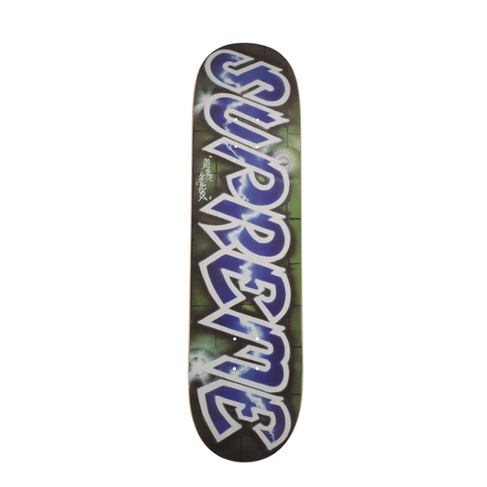 Supreme Lee Quinones Lee Logo Skateboard Deck Blue by Supreme in . Available at KershKicks for £110.00. A must-have for fans of Supreme looking to elevate their style with this Skateboard.