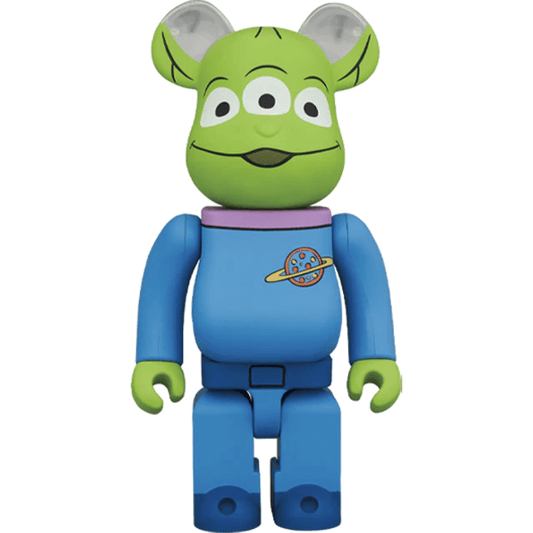Bearbrick Disney Pixar Toy Story Alien 1000% by Bearbrick in Clothing Accessories. Available at KershKicks for £650.00. A must-have for fans of Bearbrick looking to elevate their style with this Accessories.