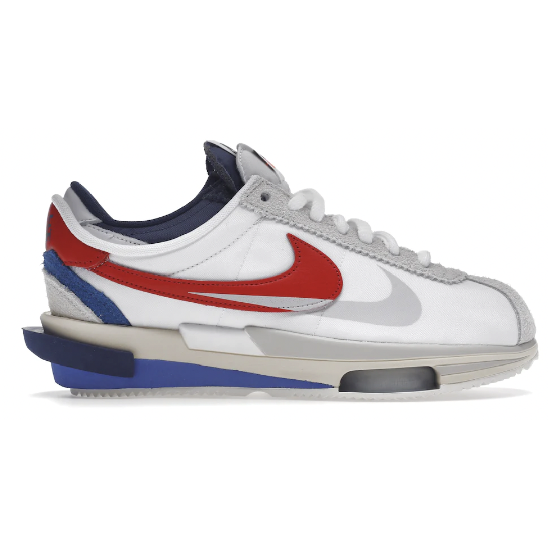 Nike Zoom Cortez SP sacai White University Red Blue by Nike from £114.00