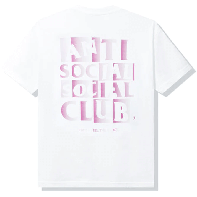 Anti social social deals club white t shirt