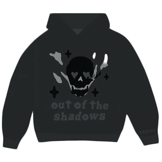Broken Planet Market Out of the Shadows Hoodie Soot Black by Broken Planet Market from £176.00