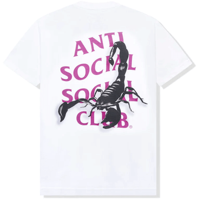 Anti Social Social Club Moodsting T-shirt White by Anti Social Social Club in Clothing. Available at KershKicks for £95.00. A must-have for fans of Anti Social Social Club looking to elevate their style with this T-Shirt.
