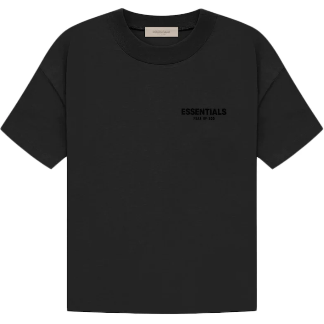 Fear of God Essentials T-Shirt (SS22) - Stretch Limo by Fear Of God in Clothing. Available at KershKicks for £65.00. A must-have for fans of Fear Of God looking to elevate their style with this T-Shirt.