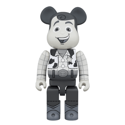 Bearbrick x Disney Woody 1000% B&W Ver. by Bearbrick in Clothing Accessories. Available at KershKicks for £550.00. A must-have for fans of Bearbrick looking to elevate their style with this Accessories.