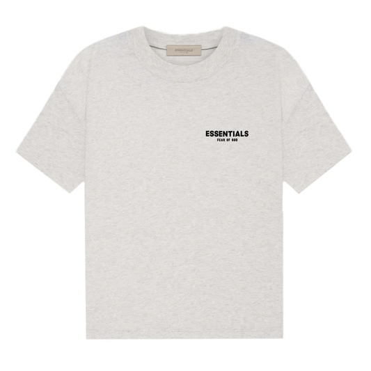 Fear of God Essentials T-shirt (SS22) Light Oatmeal by Fear Of God in Clothing. Available at KershKicks for £65.00. A must-have for fans of Fear Of God looking to elevate their style with this T-Shirt.