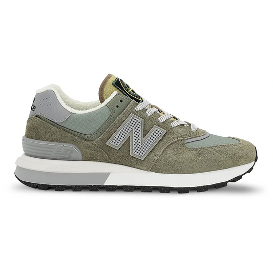 New Balance 574 Legacy Stone Island Steel Blue by New Balance from £353.00