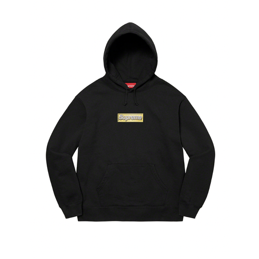 Supreme Bling Box Logo Hooded Sweatshirt Black by Supreme from £188.00