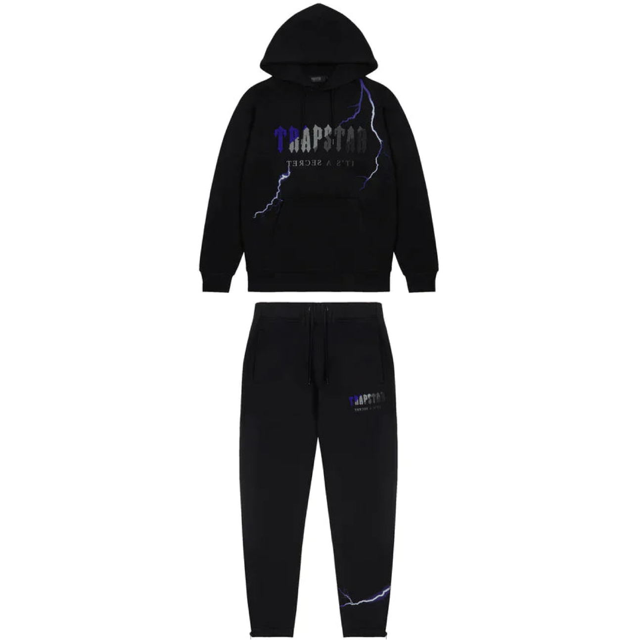 Trapstar Chenille Decoded Hooded Tracksuit Lightning Edition by Trapstar from £256.99