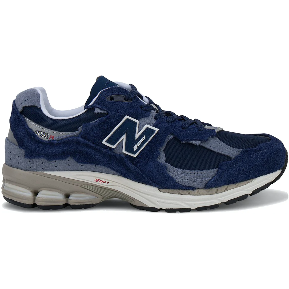 New Balance 2002R Protection Pack Navy Grey by New Balance in Shoes. Available at KershKicks for £185.00. A must-have for fans of New Balance looking to elevate their style with this Shoes.