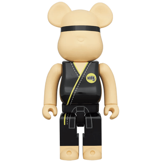 Bearbrick Cobra Kai 400% by Bearbrick in Clothing Accessories. Available at KershKicks for £120.00. A must-have for fans of Bearbrick looking to elevate their style with this Accessories.