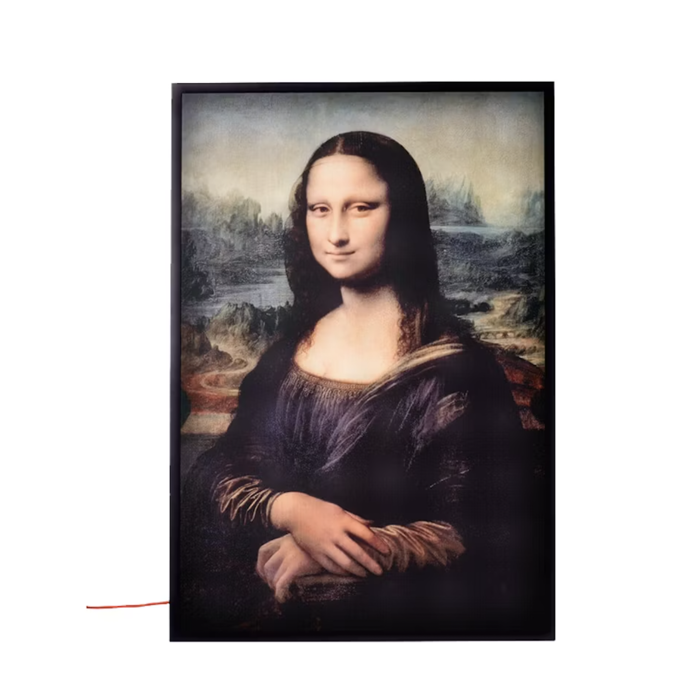 Virgil Abloh x IKEA MARKERAD MONA LISA Backlit Artwork