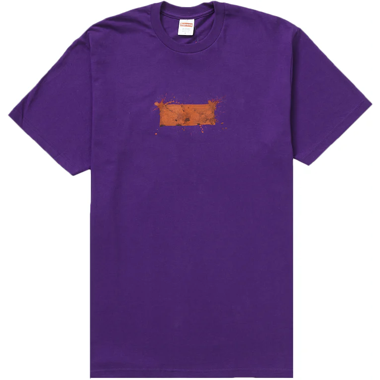 Supreme Ralph Steadman Box Logo Tee Purple Supreme KershKicks